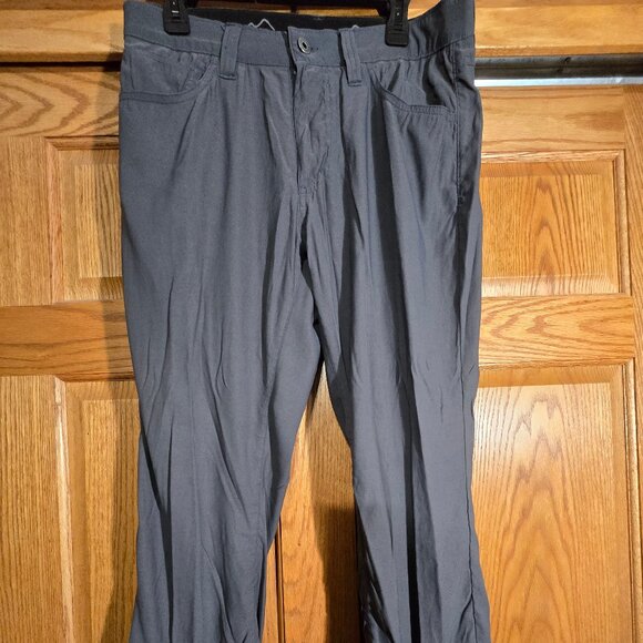 Eddie Bauer Other - Eddie Bauer Hiking Pants 32x30 [Deep Grey w/ Blue Stitching]
